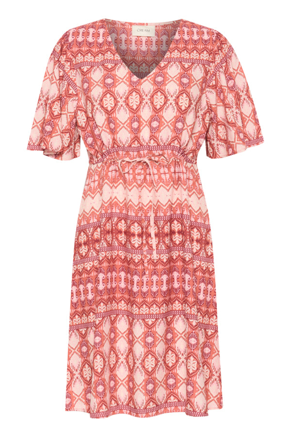 Tiah Dress - Ethnic Geometric