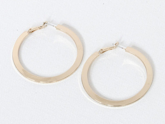 Delphine Hoop Earrings - Gold