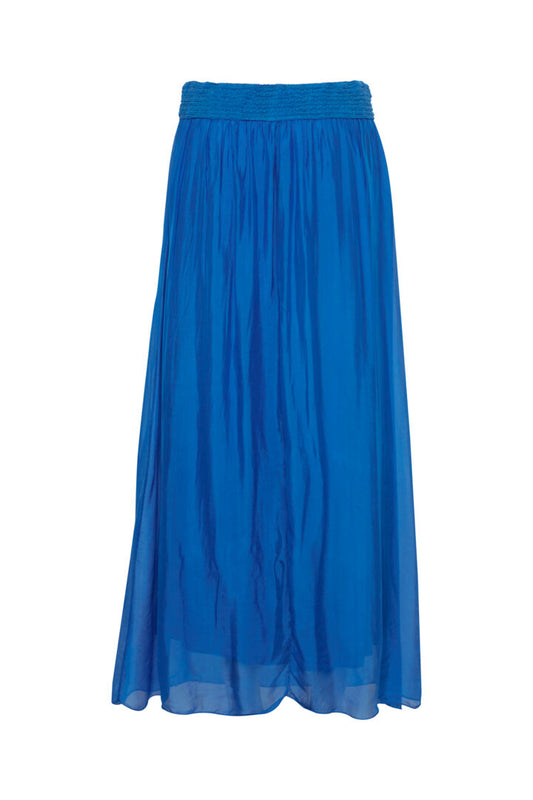 Silka Skirt - Lapis Blue