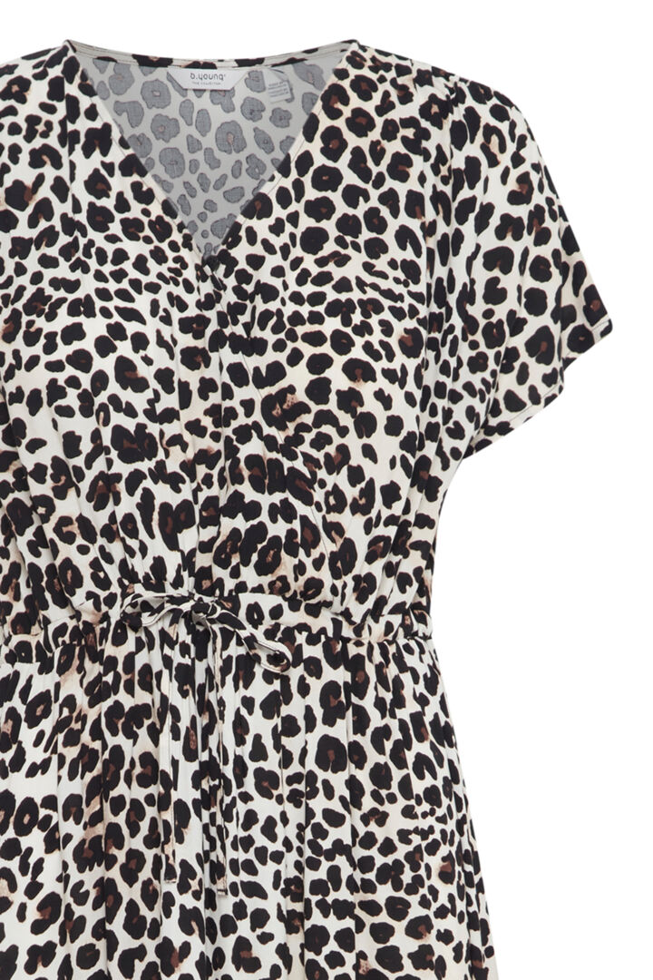 Joella Maxi Dress - Black Leo Mix