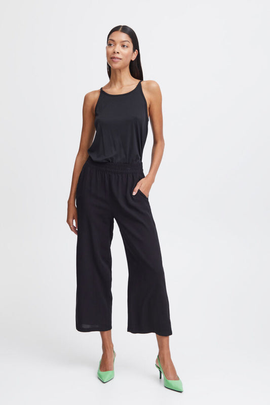 Joella Crop Pants - Black