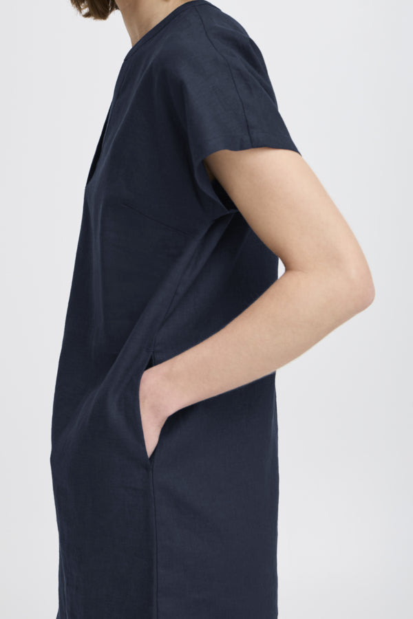 Falakka V-Neck Dress - Copenhagen Nights