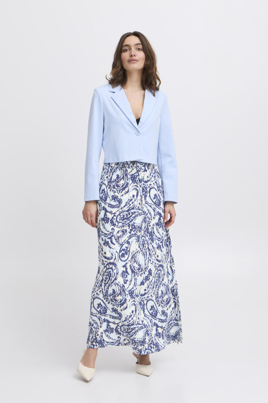 Joella Maxi Skirt - Blue Paisley