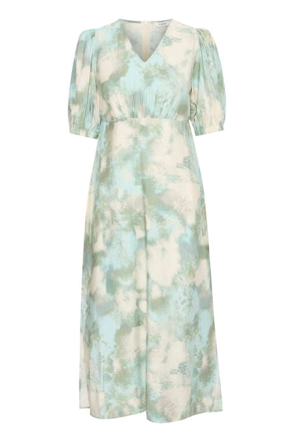 Ibine Dress - Blue Haze Blur