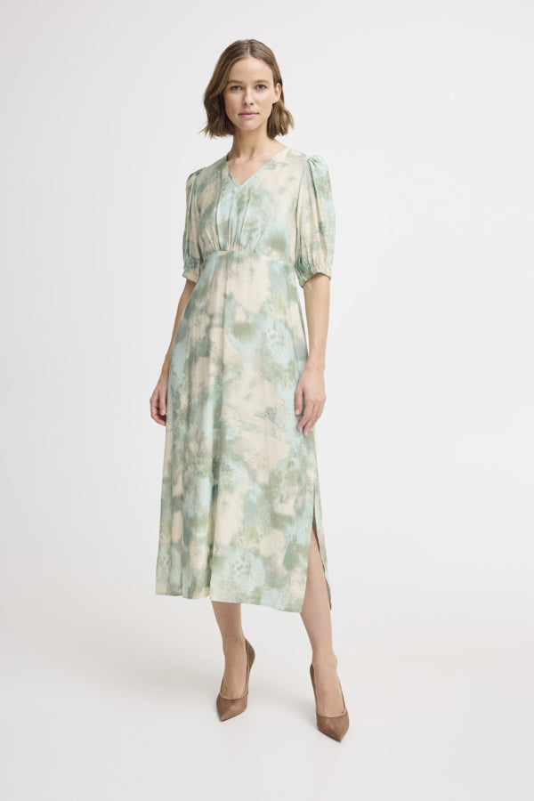 Ibine Dress - Blue Haze Blur
