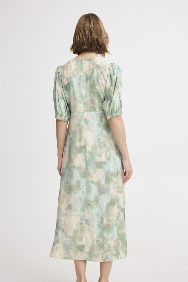 Ibine Dress - Blue Haze Blur