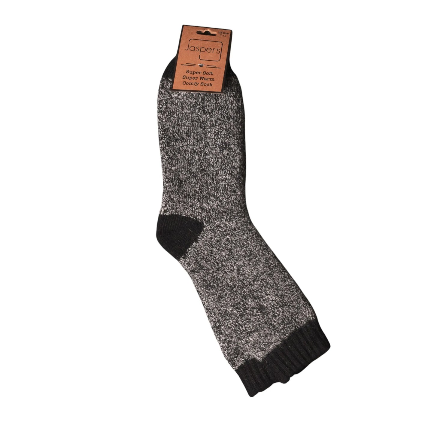 Cosy Socks - Black Marl