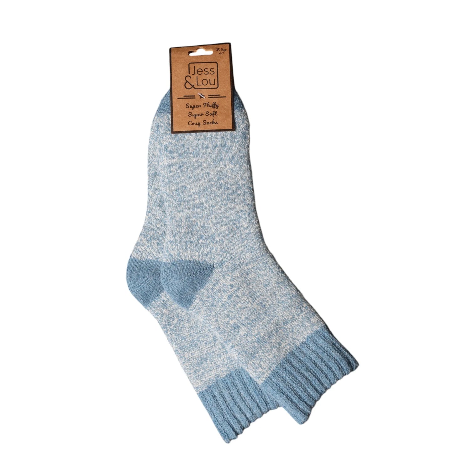Cosy Socks - Cornflower Marl