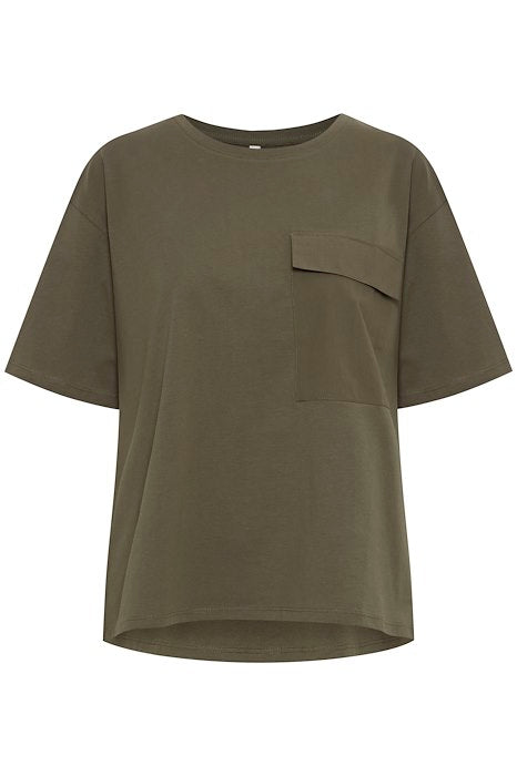 Tina Pocket T-Shirt - Kalamata