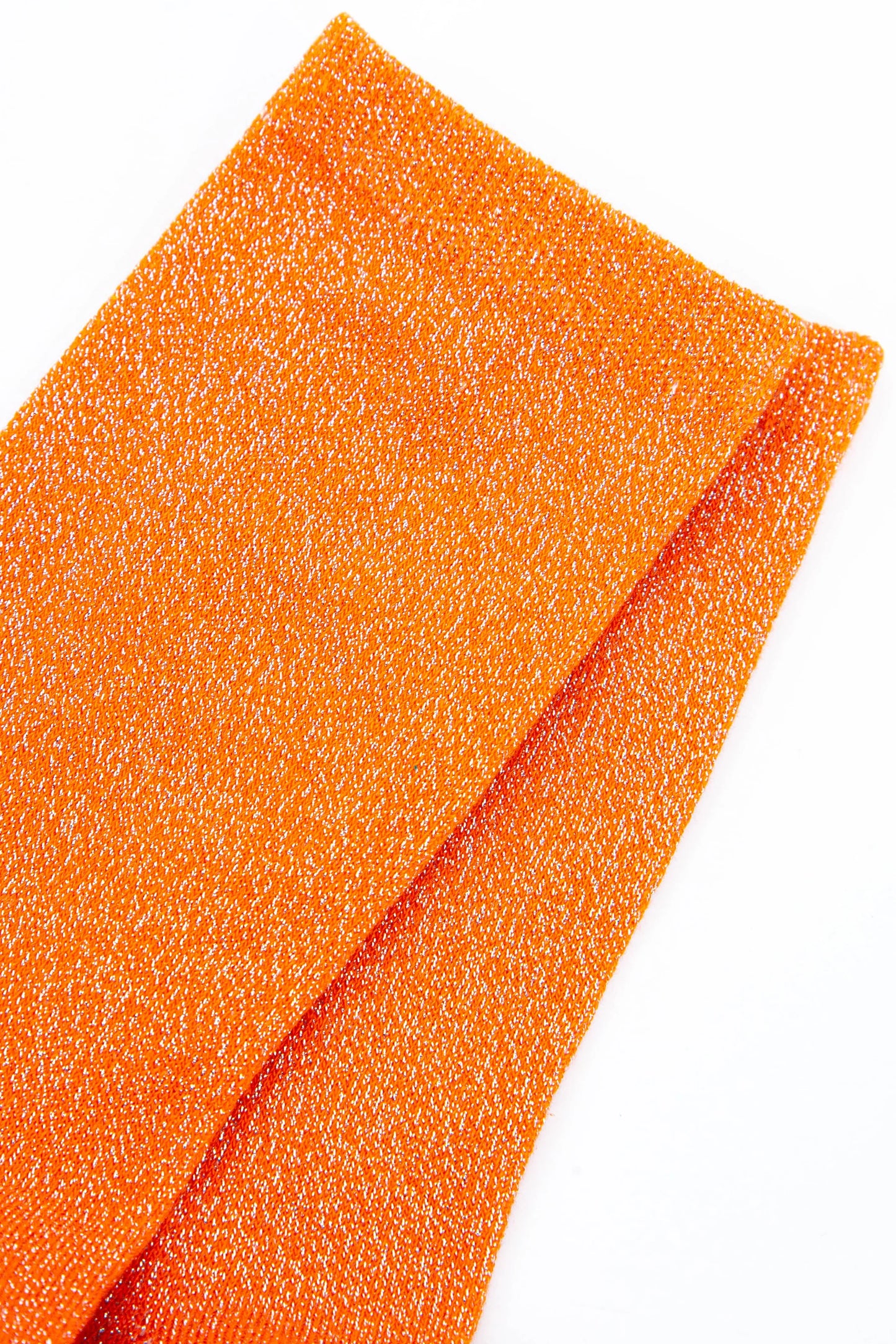 Glitter Socks - Orange