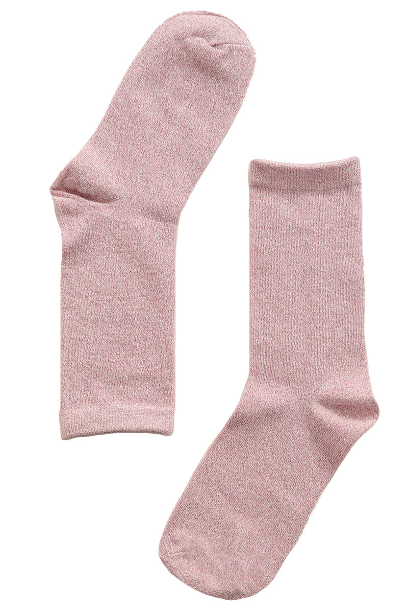Glitter Socks - Pink