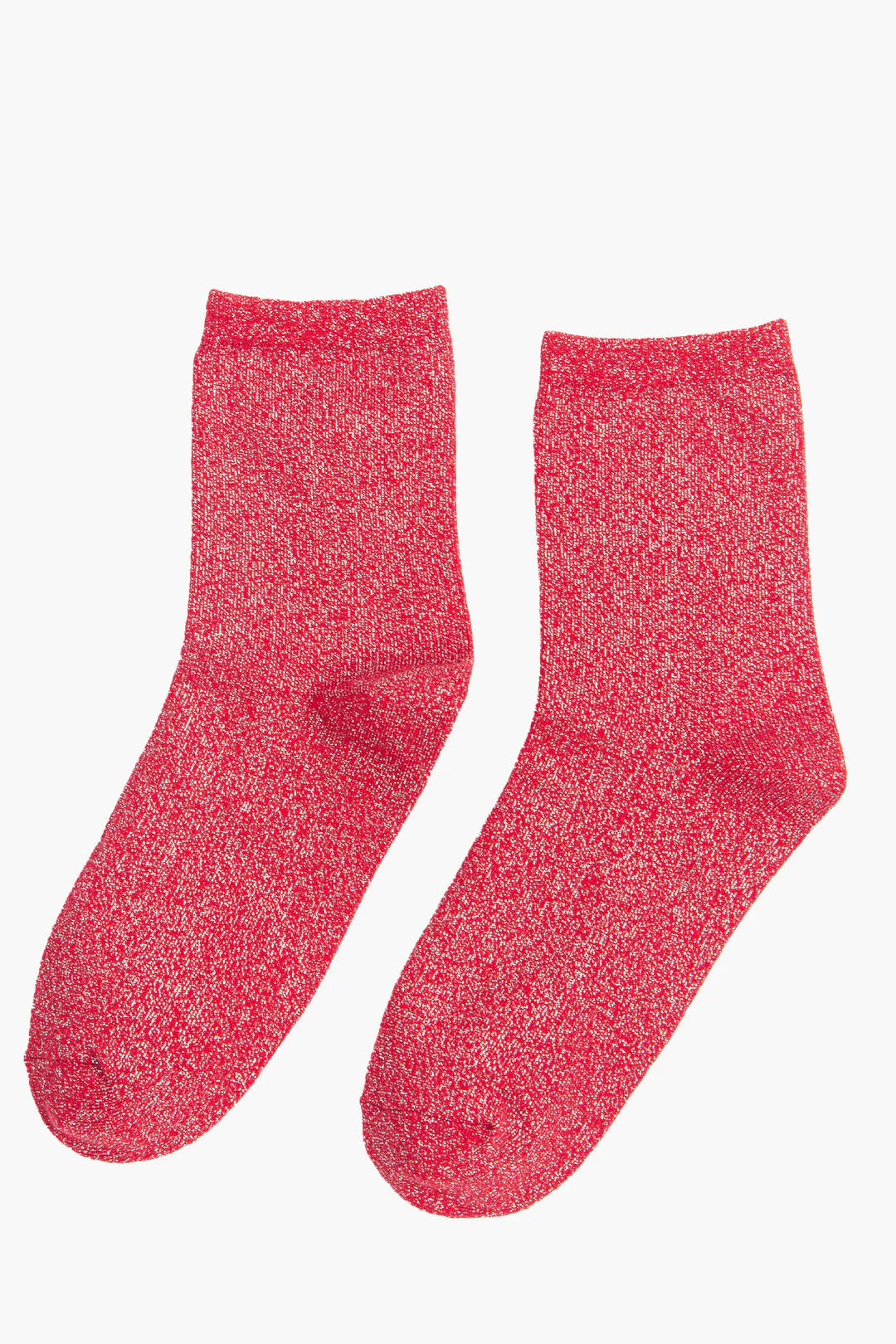 Glitter Socks - Red