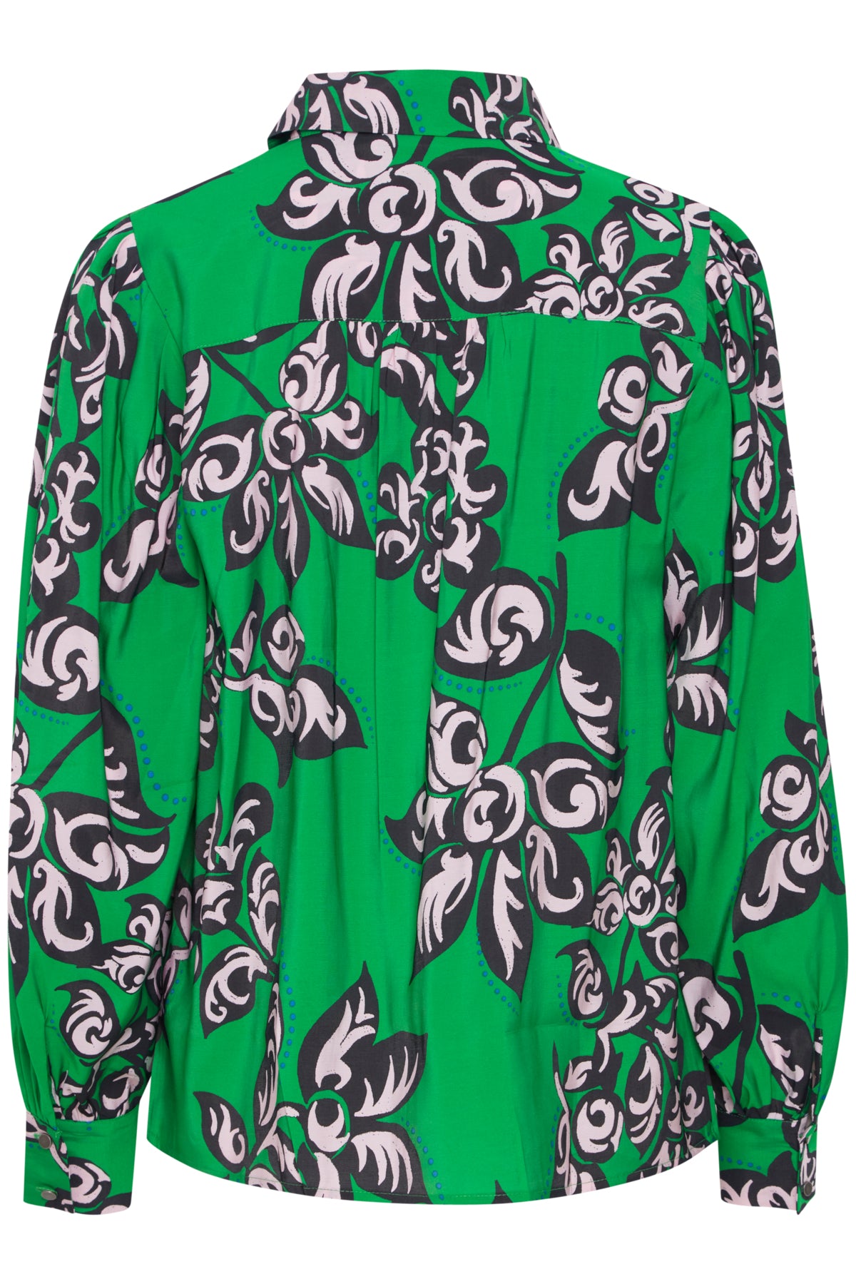 Li Shirt - Green Printed
