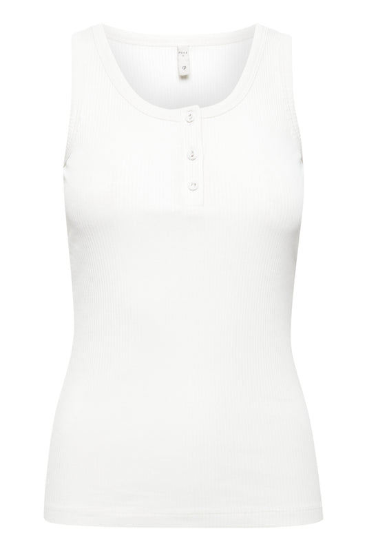 Annbell Tank Top - Blanc de Blanc