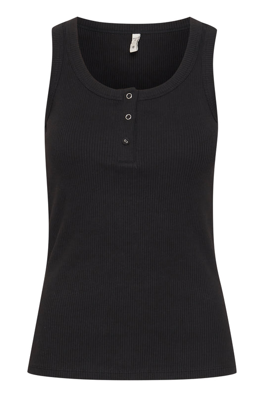 Annbell Tank Top - Black Beauty