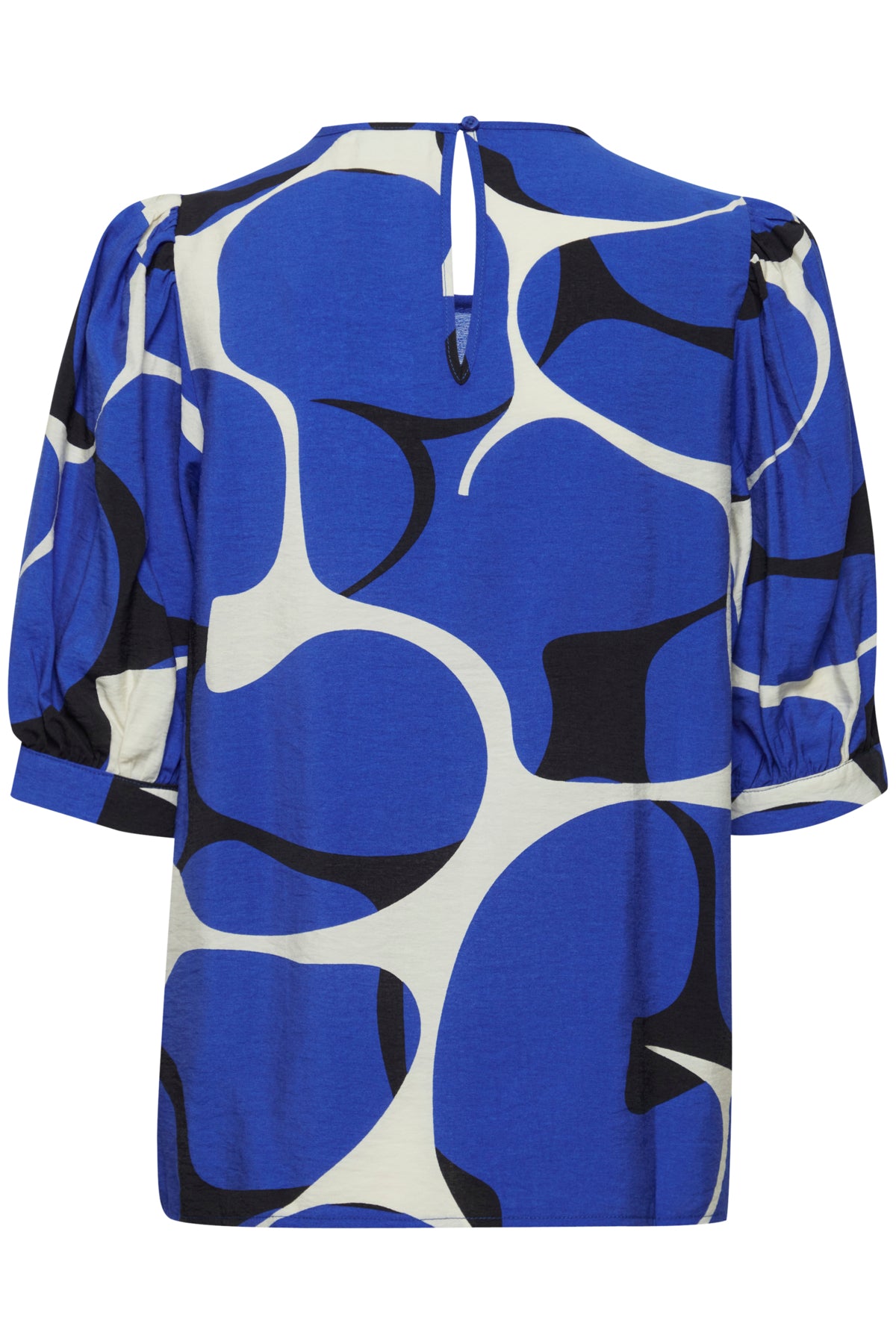 Scarlett Blouse - Blue Print