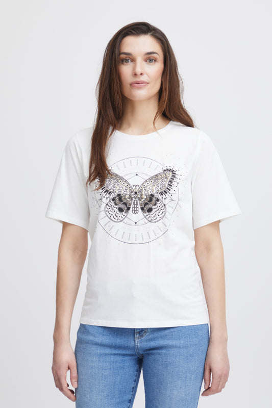 Elona T-Shirt- Blanc de Blanc
