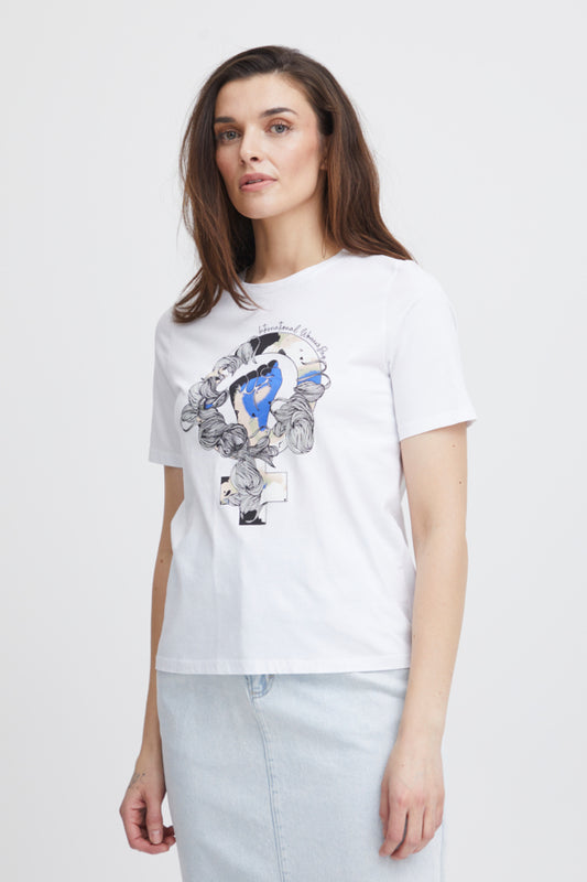 Ady T-Shirt- Bright White