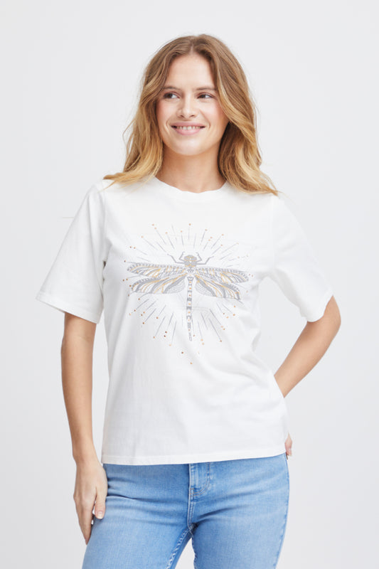 Dragonfly T-Shirt - Blanc de Blanc