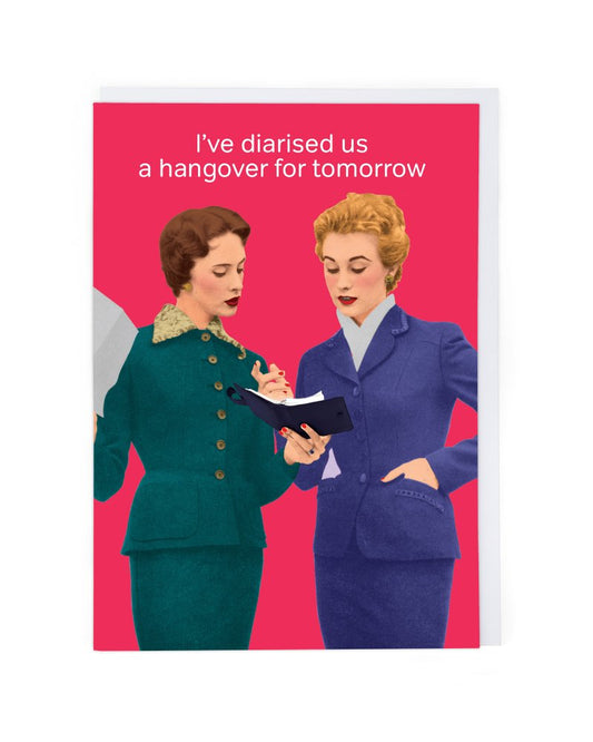 Diarised A Hangover Birthday Card