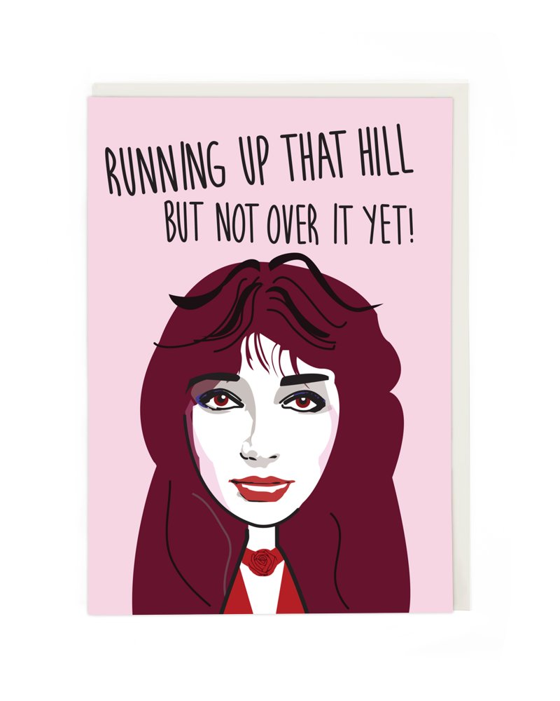 Not Over The Hill Greeting Card