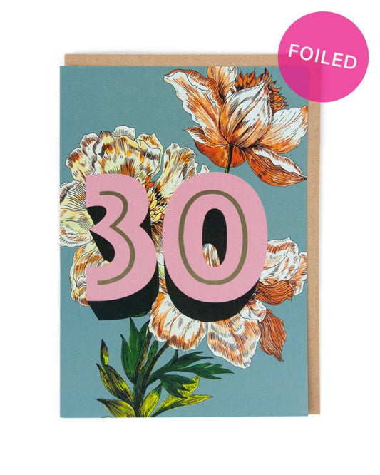 Thirty Age Card