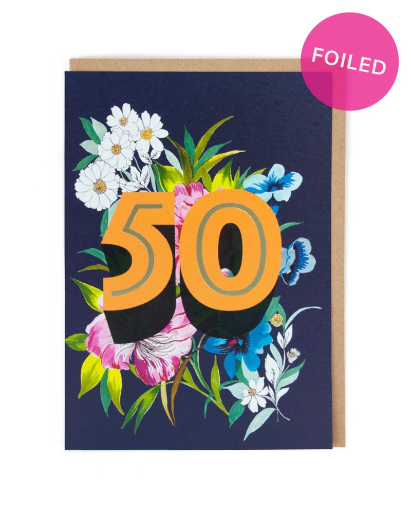 Fifty Age Card