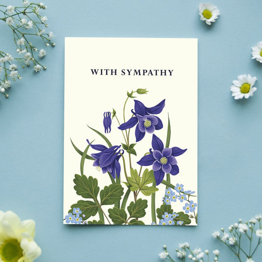 With Sympathy Card