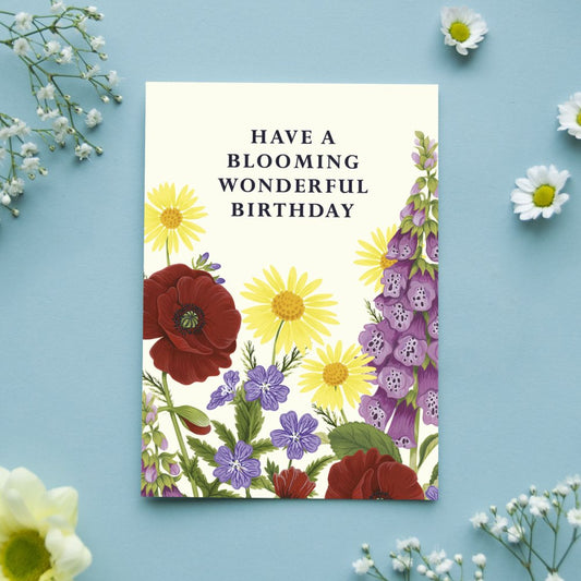 Blooming Wonderful Birthday Card