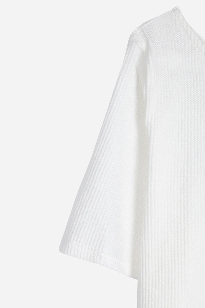 Boat Neck Top - White