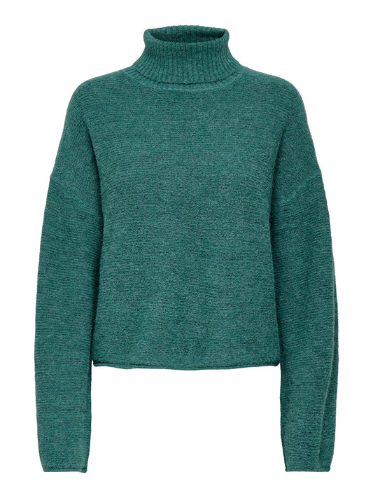 Meadow Rollneck Pullover - Sea Pine