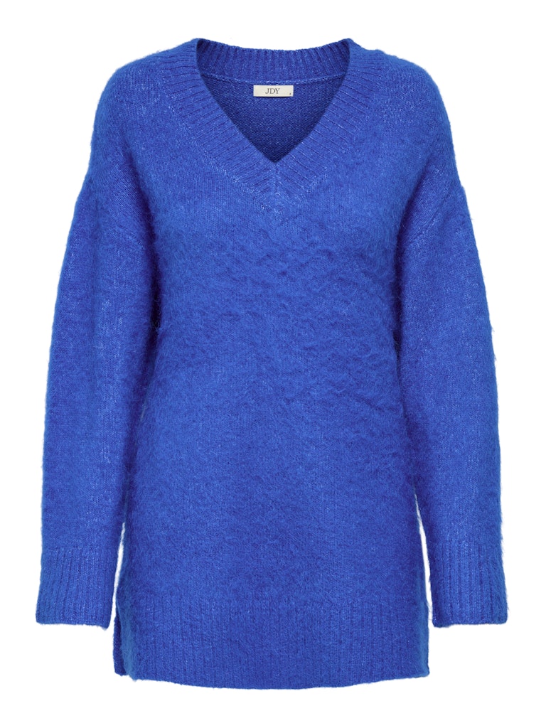 Rebecca V-Neck Knit - Skydiver Melange