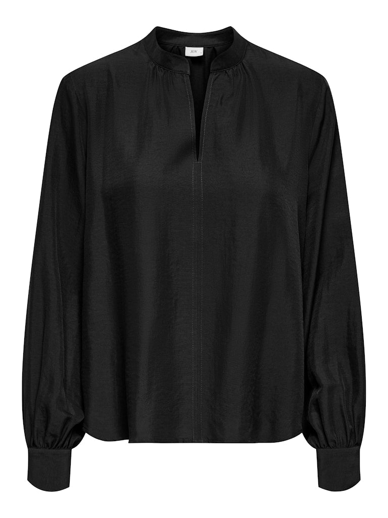Celeste V-Neck Top - Black