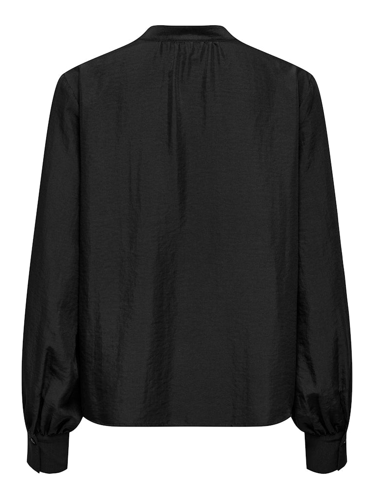 Celeste V-Neck Top - Black