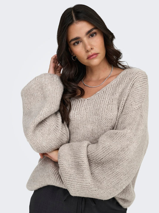 Dinea Reversible Pullover - Chateau Grey