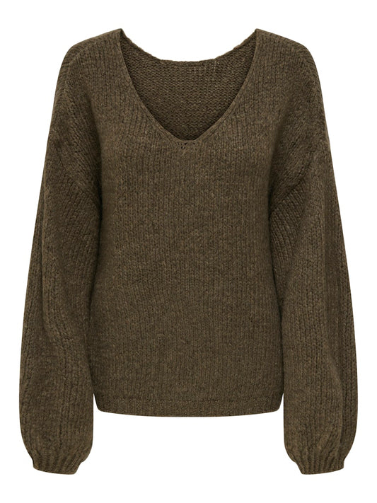 Dinea Reversible Pullover - Shitake