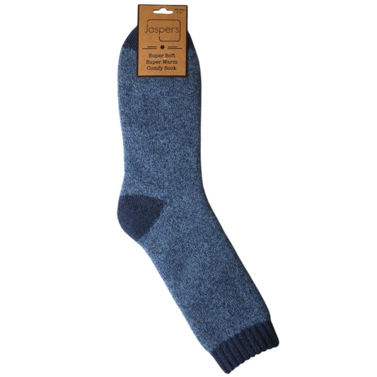 Cosy Socks - Blue Marl
