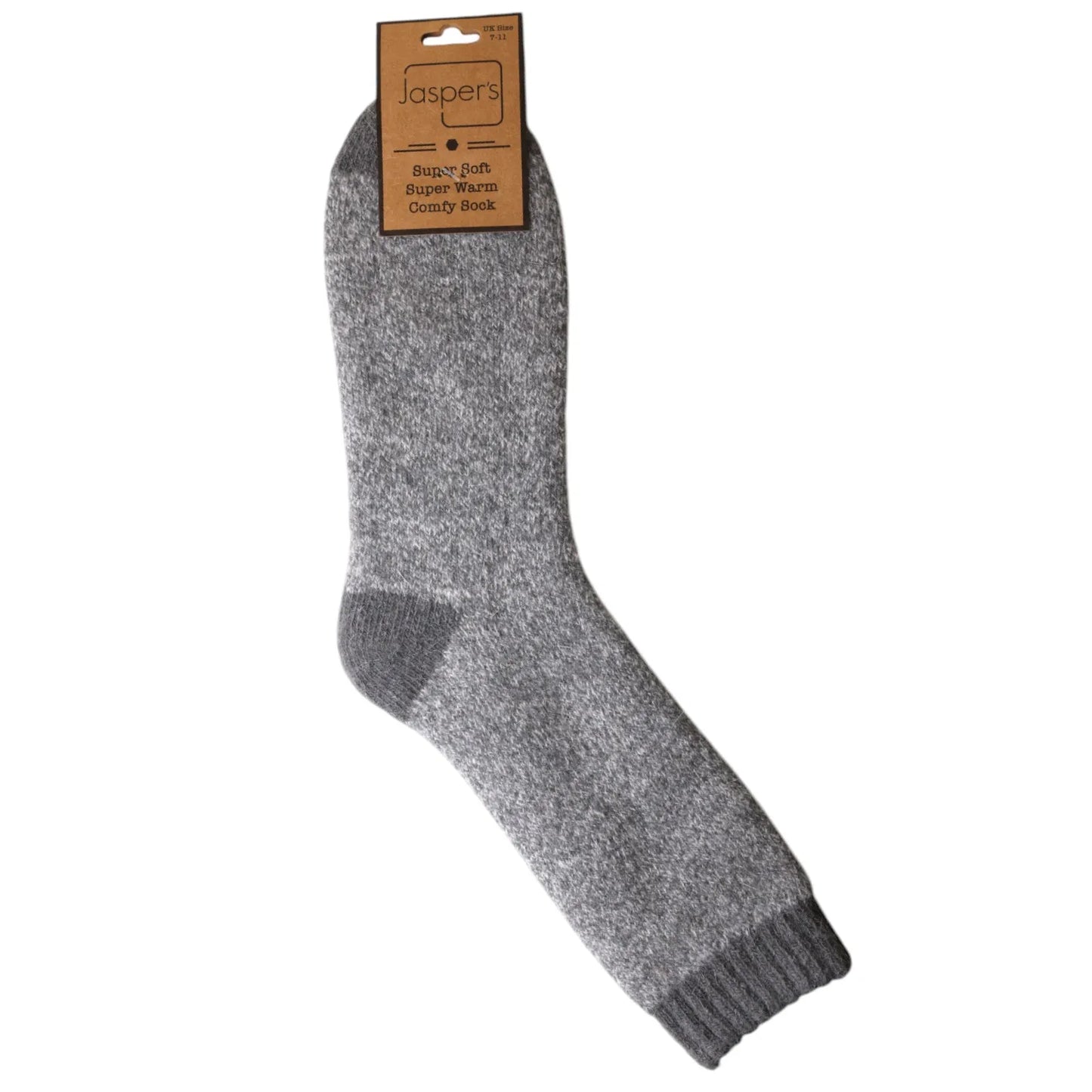 Cosy Socks - Grey Marl