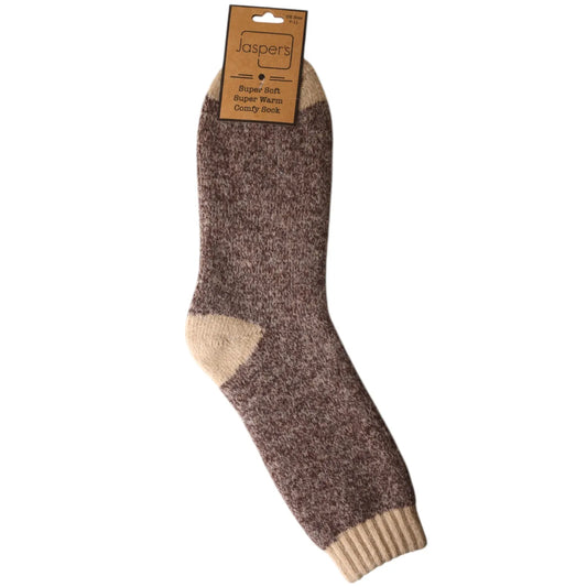 Cosy Socks - Cappuccino Marl