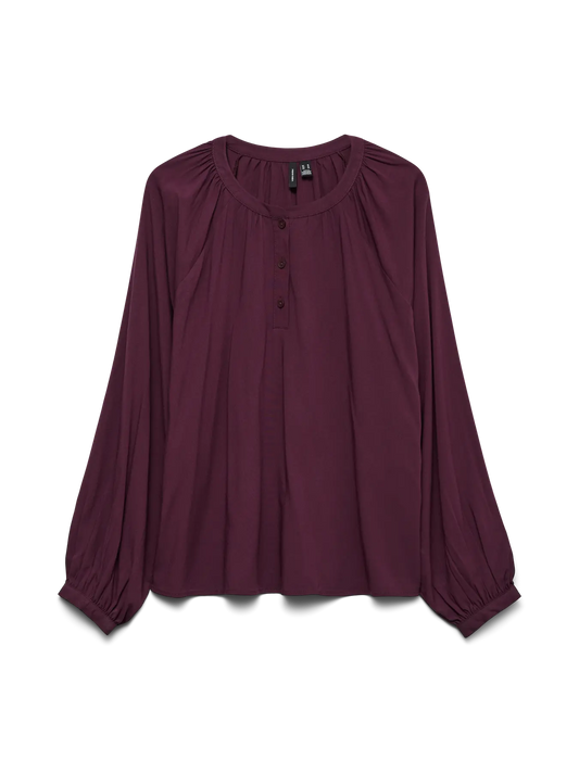 Bella Placket Top - Wine Tasting