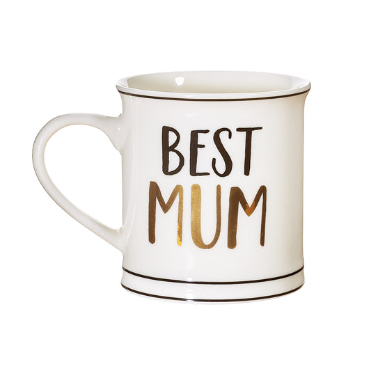 Best Mum Mug - Black & Gold