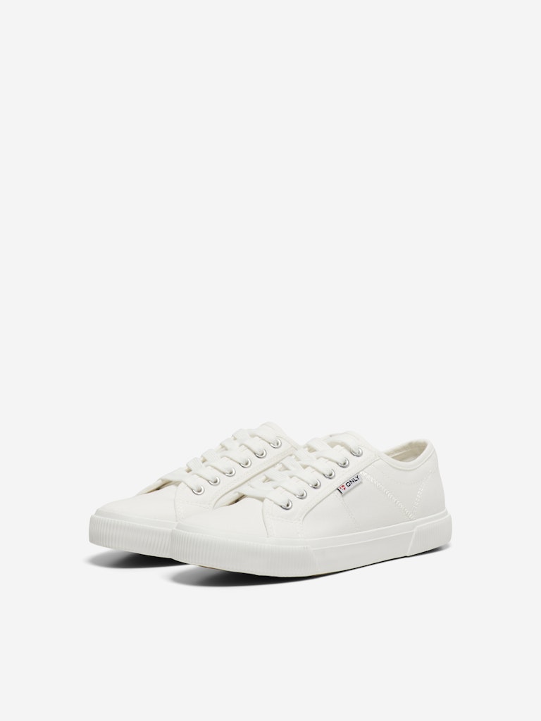 Nicola Canvas Sneaker - White