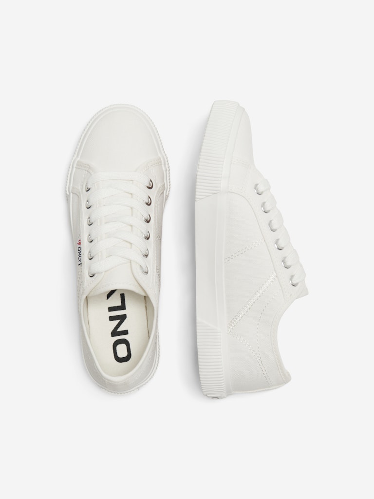 Nicola Canvas Sneaker - White