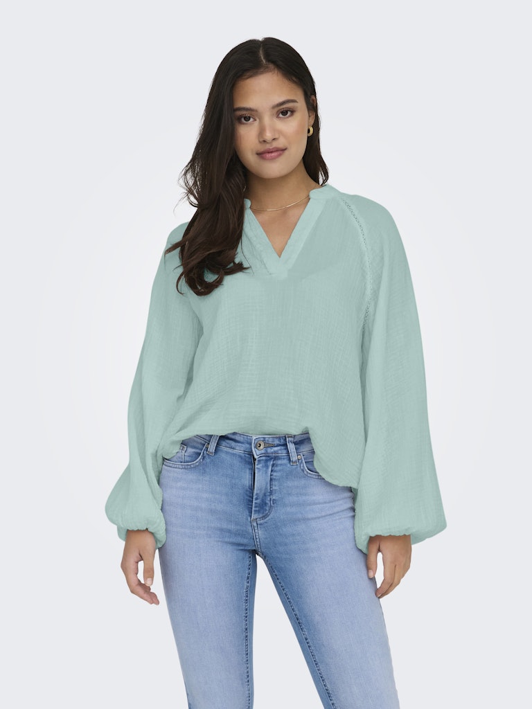 Thyra Top - Harbor Grey