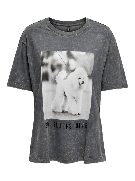 Molly Dog Tee - Sea Storm Fluffs