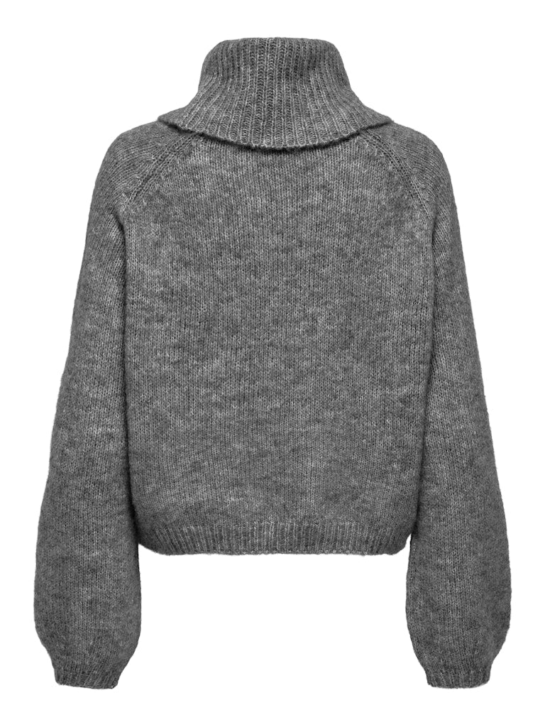 Gila Life Rollneck Knit - Medium Grey Melange
