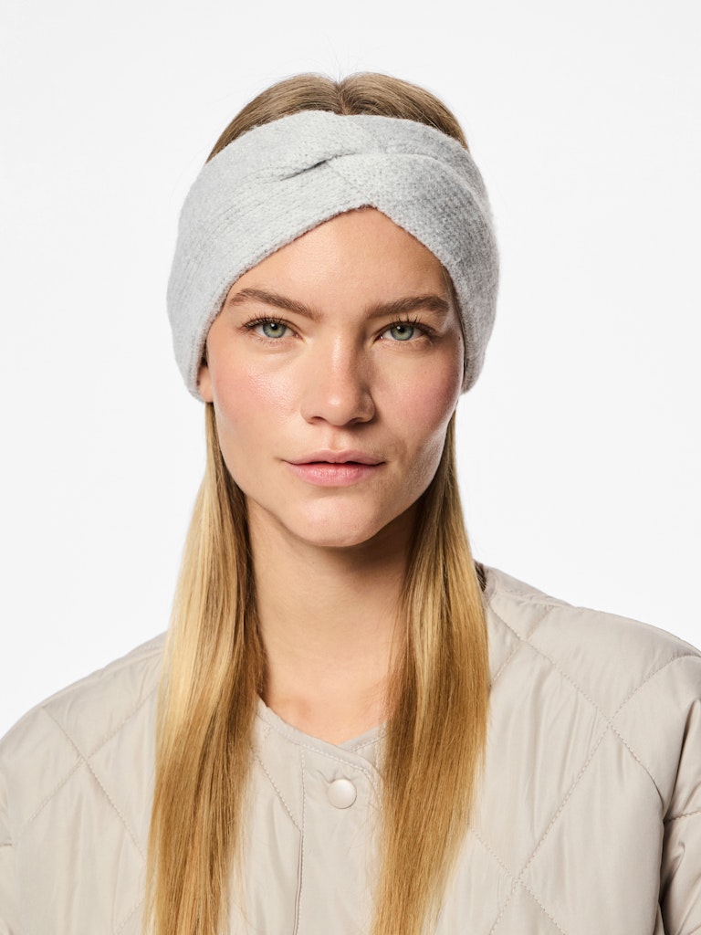 Benilla Headband 2-Pack - Light Grey Melange & Black