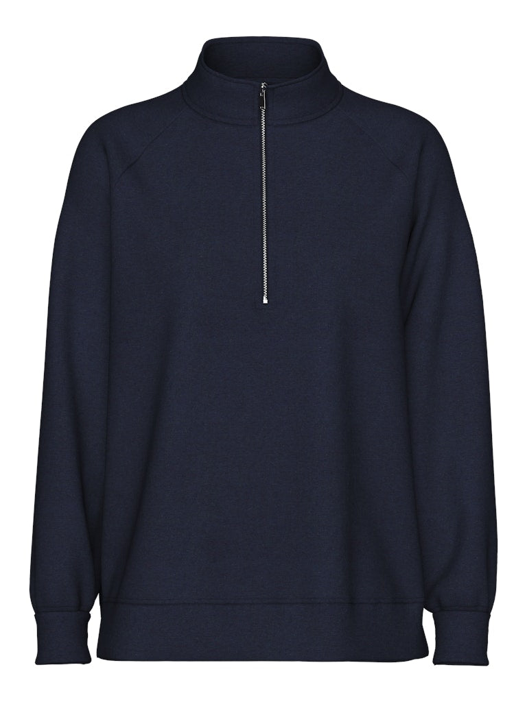 Chilli Half Zip Sweat - Sky Captain