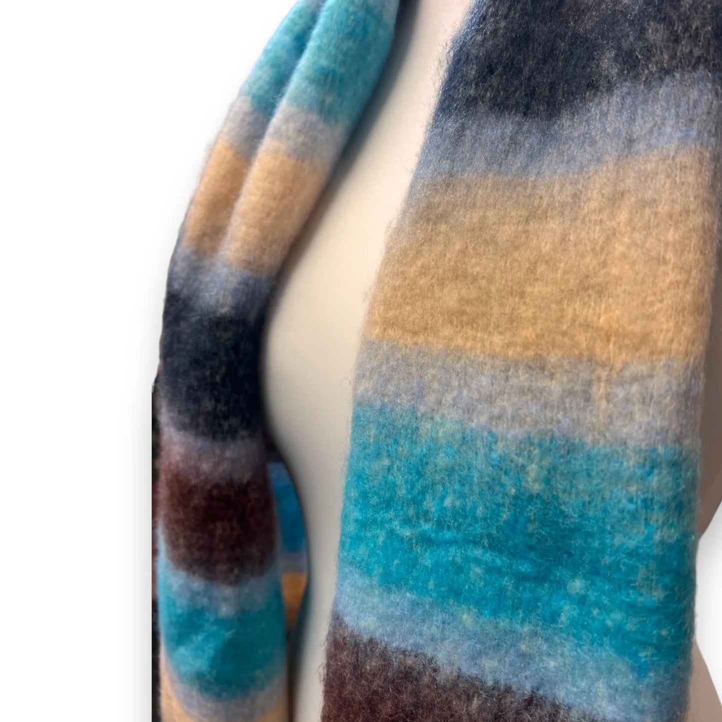 Striped Blanket Scarf