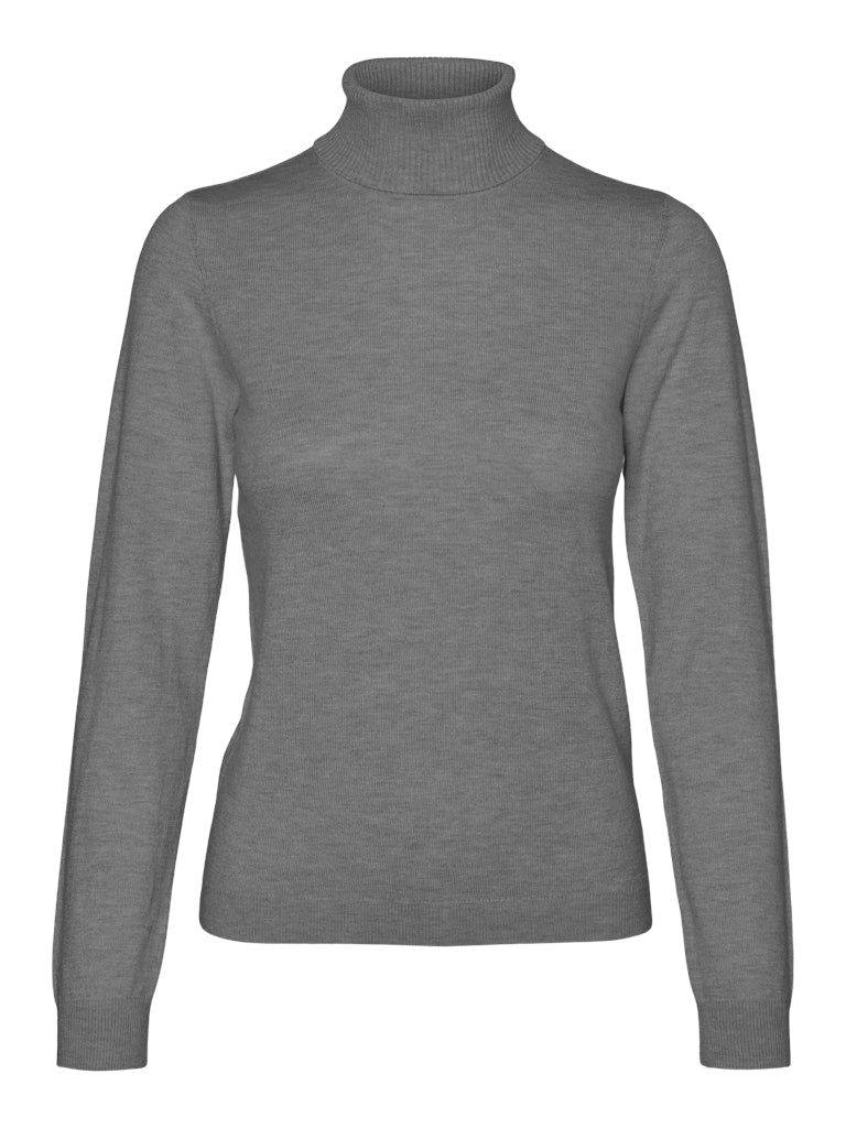 Iris Rollneck - Medium Grey Melange